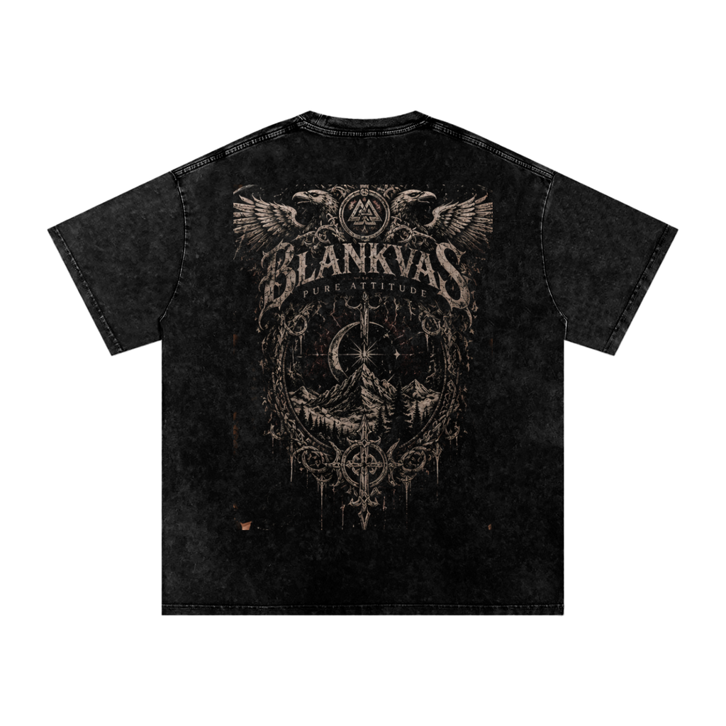 BLANKVAS Snow Washed Oversized Tee