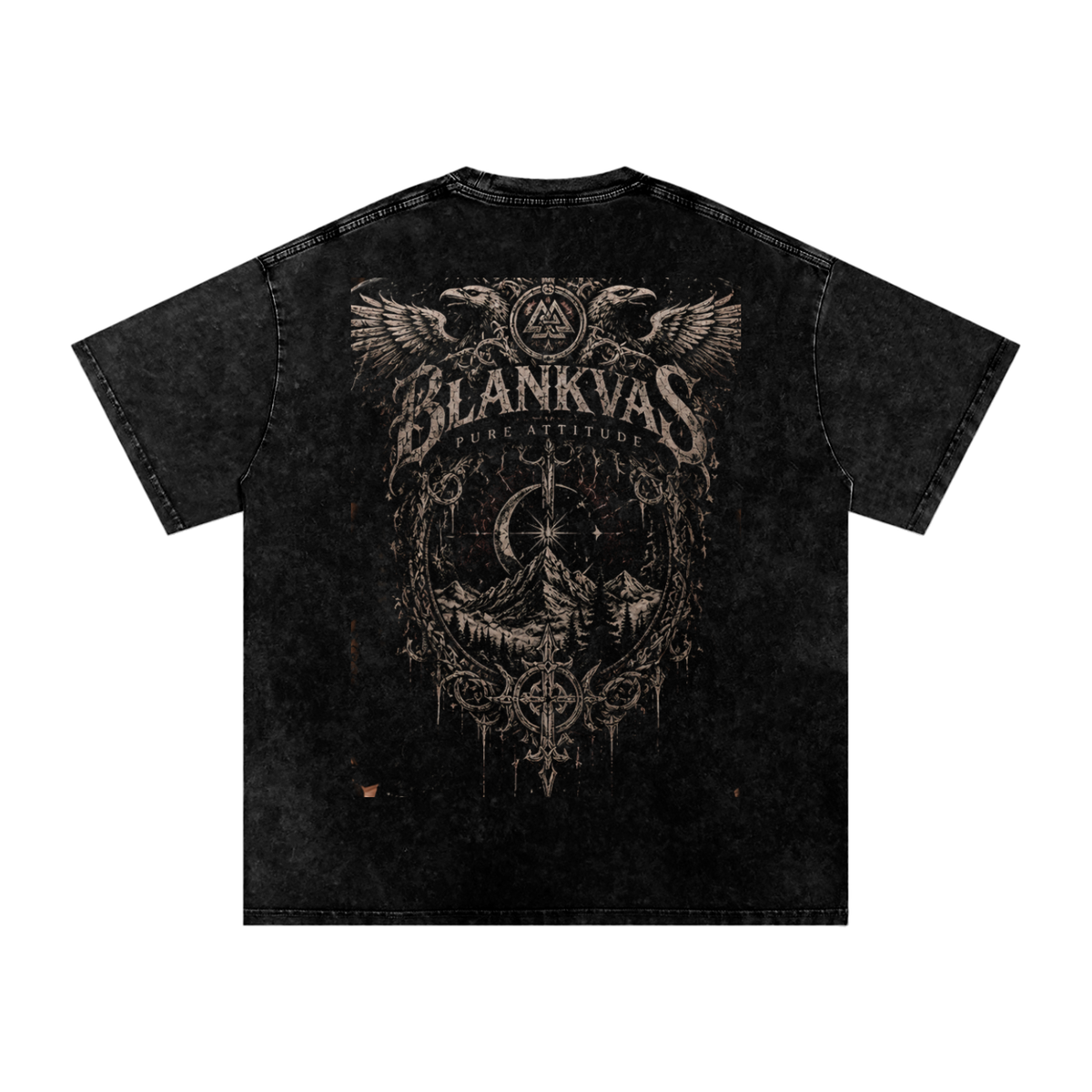 BLANKVAS Snow Washed Oversized Tee